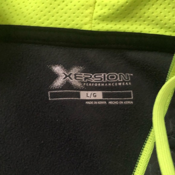 Mens performance wear zip up hoodie - Picture 3 of 3